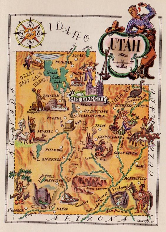 Utah's Population Distribution. Create Quest